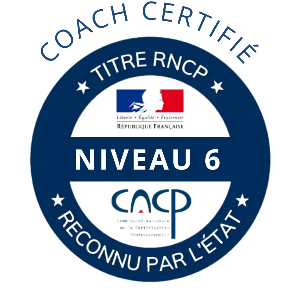 Coach certifié RNCP niveau 6, reconnu par l'État